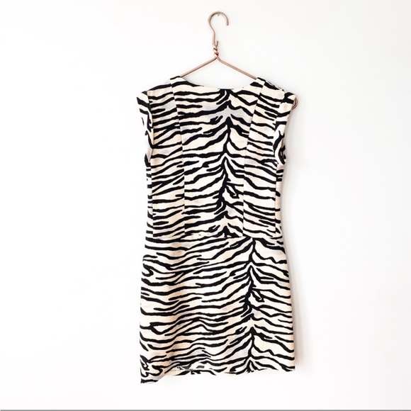 Rebecca Taylor | GORGEOUS Fall Tiger Animal Print Shift Dress 2 - Picture 2 of 8